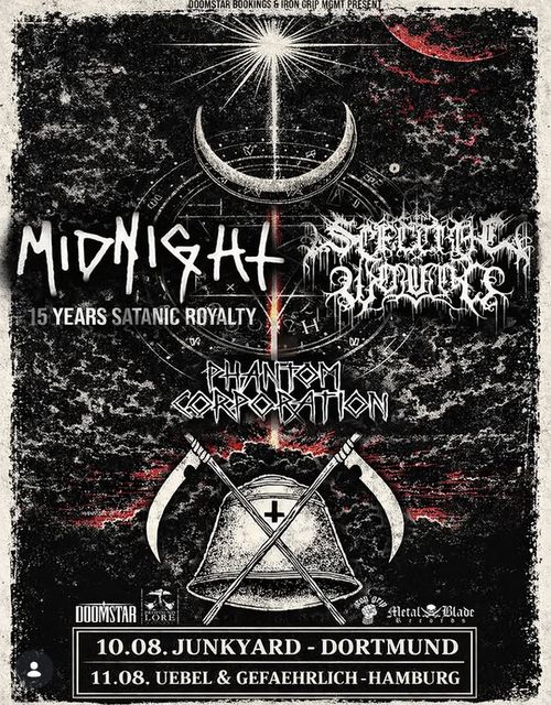 MIDNIGHT + SPECTRAL WOUND + PHANTOM CORPERATION